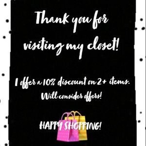 Welcome To My Closet!